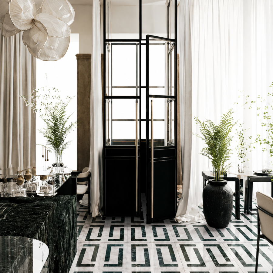 MARBLE EASY-STONE MOSAIC 茵 Series_500x500